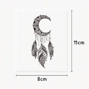 Hand tattoo dream catcher