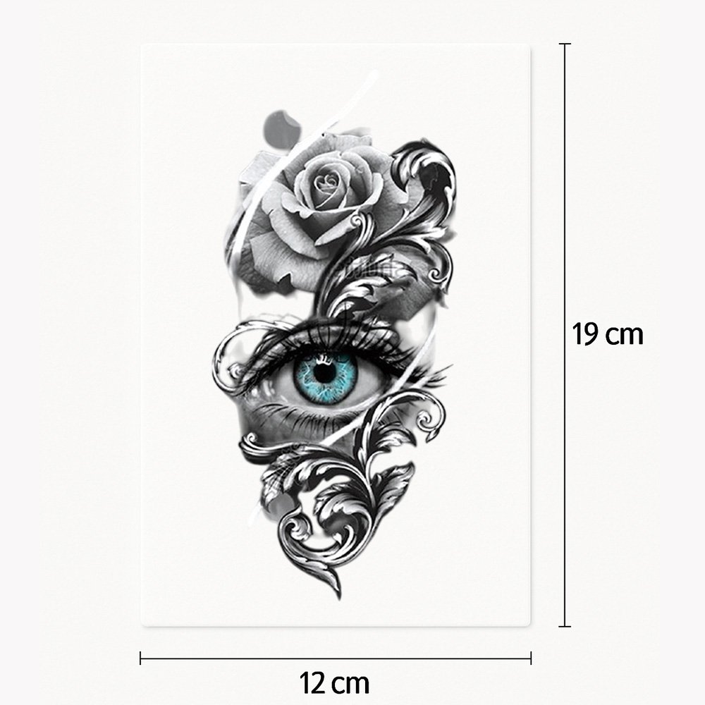 Tattoo green iris
