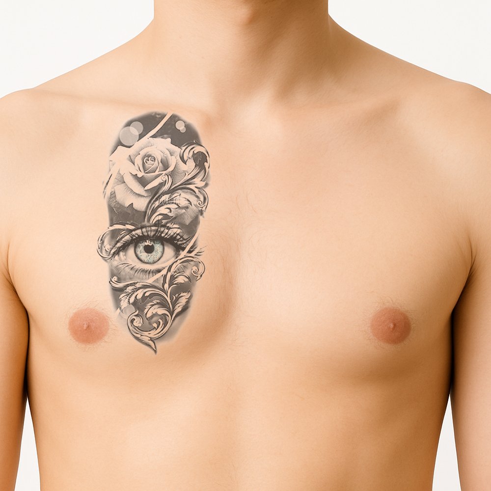 Tattoo green iris - Afbeelding 2