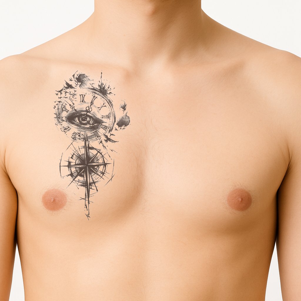 Tattoo eye of time - Afbeelding 2