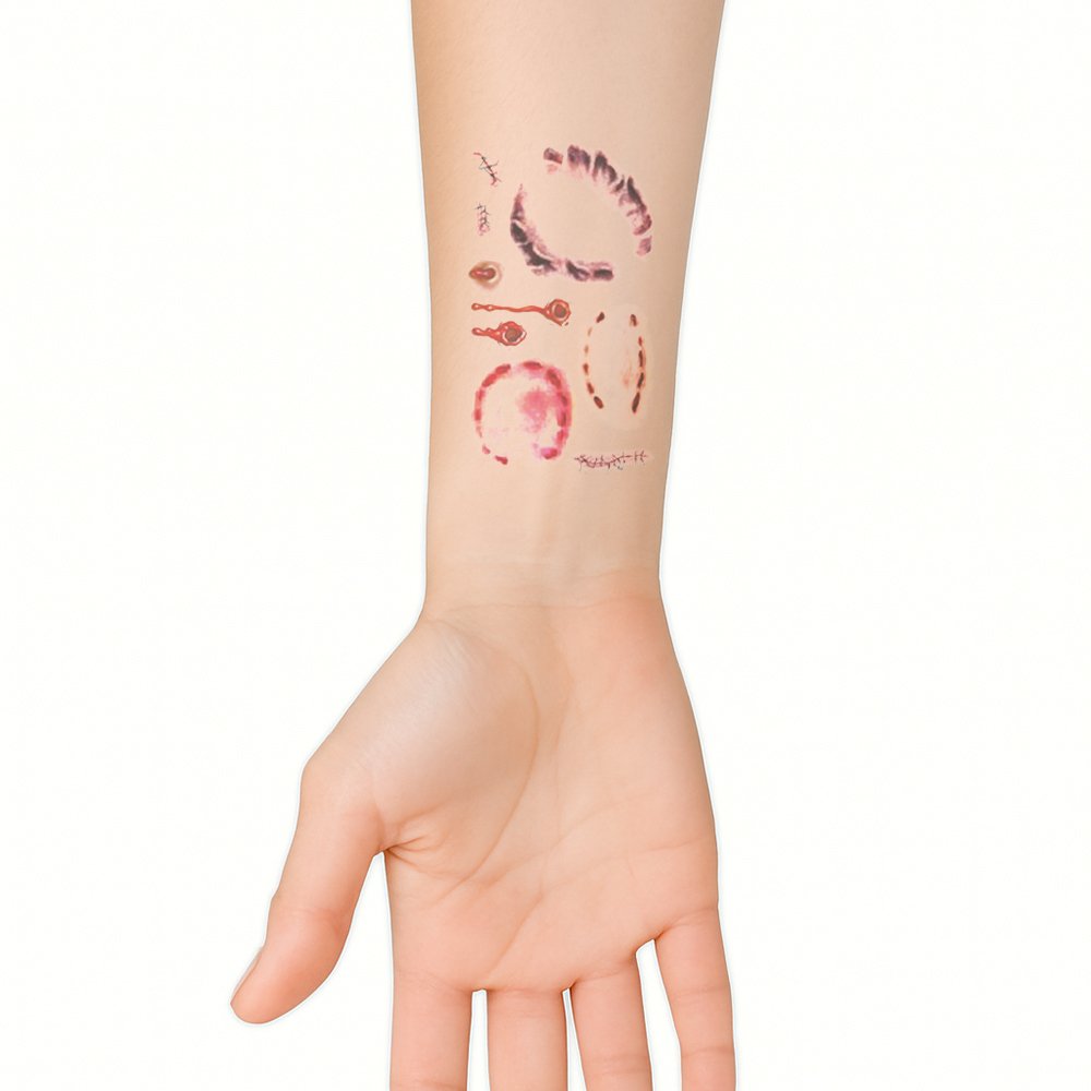 Tattoo dripping blood - Afbeelding 2