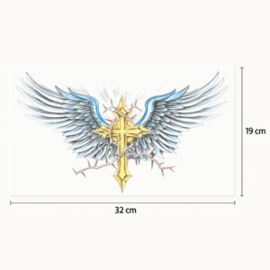 Tattoo angle wings