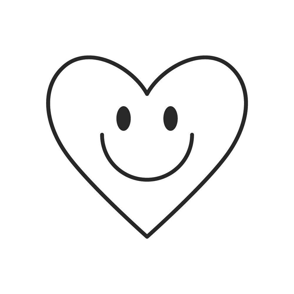 Tattoo happy heart - Afbeelding 3