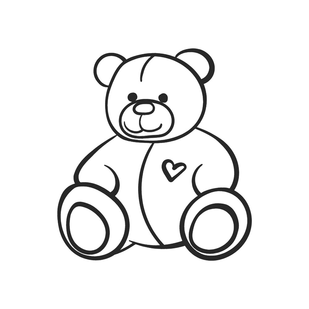 Tattoo teddy bear - Afbeelding 3