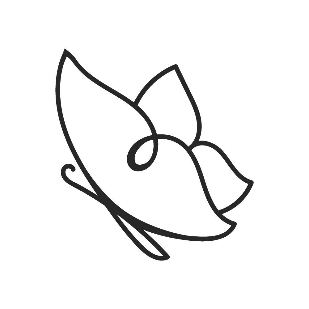 Tattoo elegant butterfly - Afbeelding 3