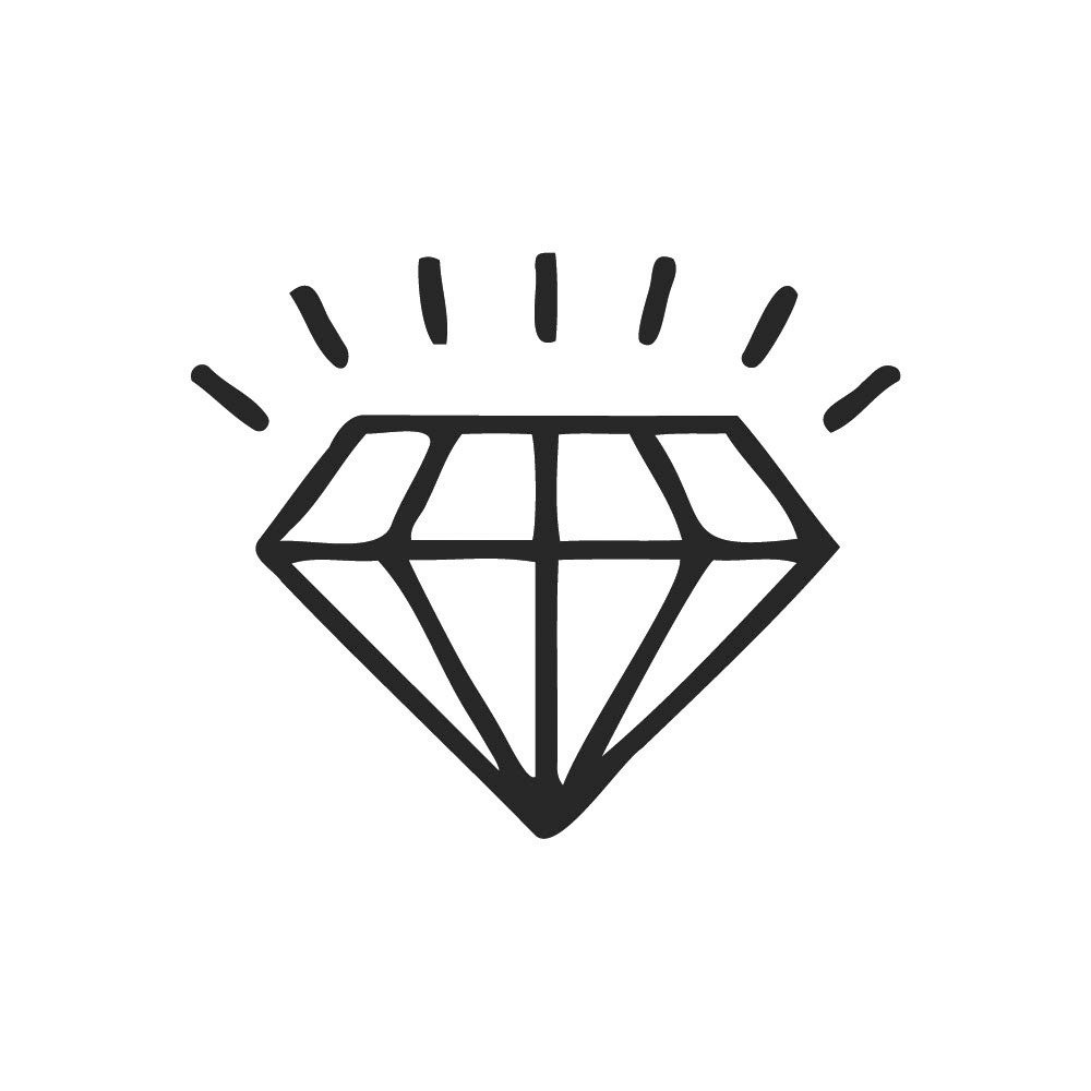 Tattoo diamond - Afbeelding 3