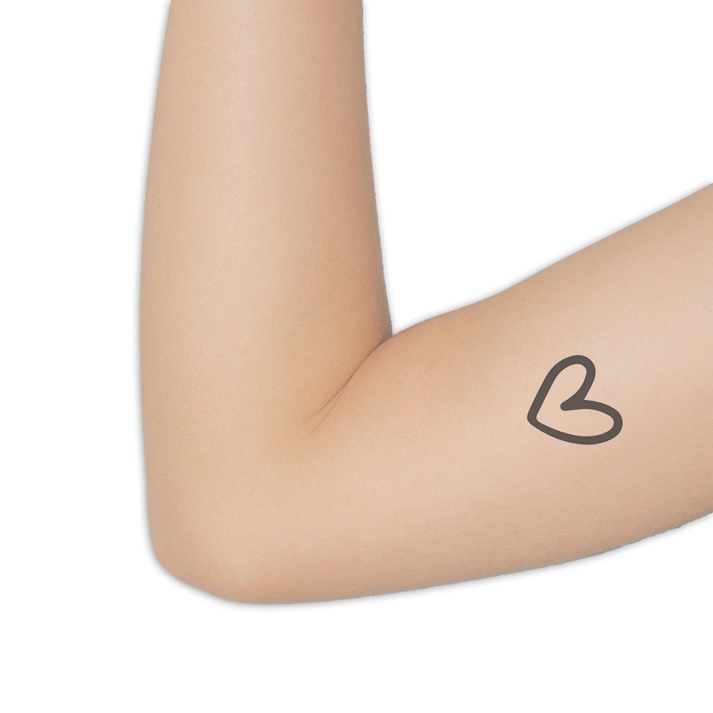 Tattoo drawn heart - Afbeelding 2